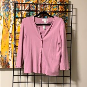 Rena Rowan Women’s Cardigan and Tank Matching Set